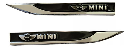 Emblemas Espadines Negros Adheribles Mini Clubman 2011 Foto 2