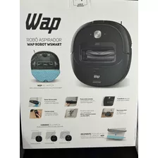 Robô Aspirador E Passa Pano Wap Robot Wsmart Preto Bivolt