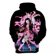 Blusa Moletom Nezuko Kimetsu No Yaiba Demon Slayer 1