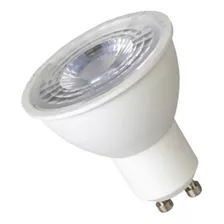 Pack X 10 Lampara Dicroica Led 7.5w 220v Gu10 Blanco Fria