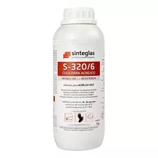 Cola Acrílica Sinteglas S-320/6 Antibolhas + Resistência