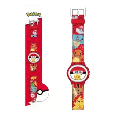 Relógio Digital Infantil Pokemon Hora E Data Toyng 51567