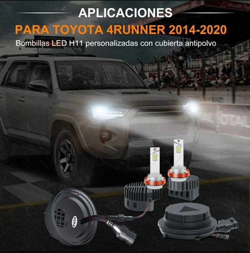 Led Csp Con Disipador Cubre Polvo Toyota Highlander 4runner  Foto 9