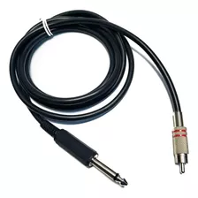 Clipcord Rca Negro - Tattoo Tatuajes - Cable 100% Ind Nac