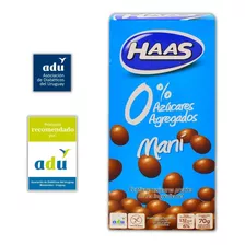 Maní C/ Choc.c/ Leche Haas 0%* 70grs - Sello Adu - Diabetes 