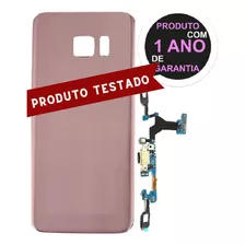 Vidro Traseiro Para Galaxy S7 Flat G930 Tampa + Conector!