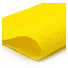 Placa De Eva Atoalhado 40 X 48cm | Make + Amarelo