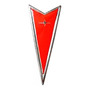 Emblema  Pontiac Frontal 12 5 Cm Curvo