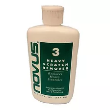 Casco Plastics America Novus 3 Heavy Scratch Remover, 8oz Bo