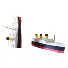 Miniatura Rms Titanic, Se Parte Ao Meio E Afunda, 40 Cm