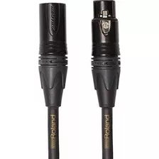 Cable De Micrófono Roland Gold Series Neutrik Xlr, 5 Pies