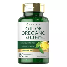 Aceite De Orégano 4000 Mg. Carlyle