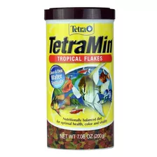 Tetra Alimento Tetramin Tropical Flakes 200 Gr 7.06 Oz Acuario Peces Pecera