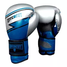 Guante De Box Para Competencia Uppercut #1013 - Gris/ Azul