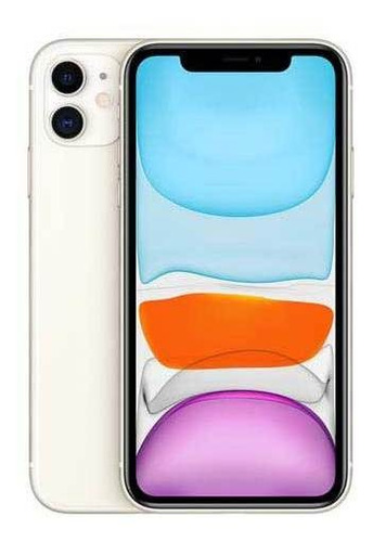 iPhone 11 Branco, 6,1 , 4g, 64 Gb E Câmera De 12mp-mhdc3bz/a