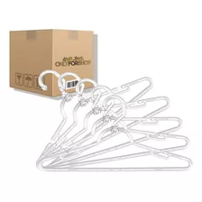 Kit 25 Cabides Acrílico Cavado Giratório