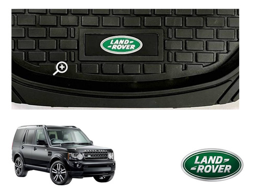 Tapetes Logo Land Rover + Cubre Volante Discovery 14 A 18 Foto 7