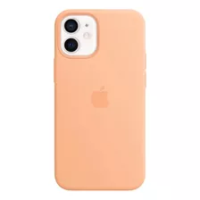 Capa Silicone C/ Magsafe Para iPhone 12 Mini Cantaloupe Novo