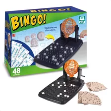 Jogo Bingo Infantil Com 48 Cartelas E 90 Bolinhas Nig 1000