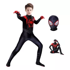 Disfraz De Spiderman Traje Niño Cosplay Anime Halloween Ropa
