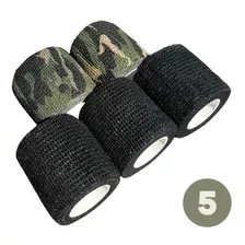 5 Bandagem Camuflada Adesiva Para Bico Grip Tattoo Tatuagem