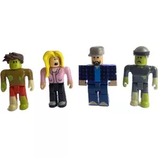 Kit Bonecos Roblox Zumbi Attack Aventura Brinquedos Infantil