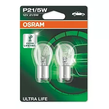 Osram 7528ult-02b Ultra Life P21/5w Luz De Freno, Trasera Y 