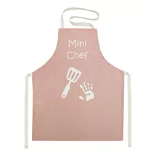 Mini Chef Delantal De Cocina+gorra De Chef Cocineritos Niños