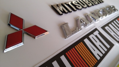 Mitsubishi Lancer Emblemas Y Calcomanas Foto 3