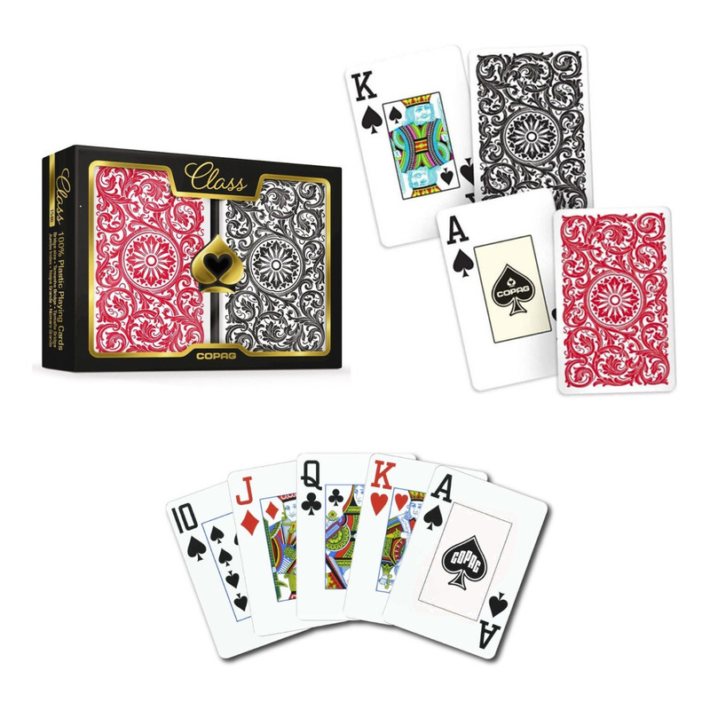 Kit 2 Jogos de Cartas uno + 2 Baralhos Duplo Copag 1001 na