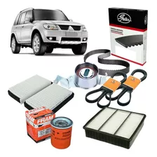 Correia Dentada Pajero Tr4 2.0 16v 2006 Gasolina Kit Filtro