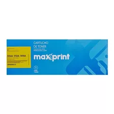 Cartucho De Toner Maxprint 304a 312a 305a Amarelo Novo