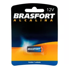 Pilha Brasfort Alcalina Mn21 12v Cartela 6305 - Kit C/5
