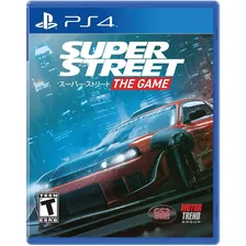 Super Street Racer (super Street The Game) - Ps4 Físico Novo