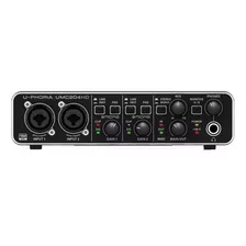 Behringer Umc-204hd U-phoria Interface 2 Entradas 4 Salid Color Negro