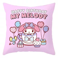 Funda Cojín Importado My Melody By Hello Kitty 45 X 45 Cms