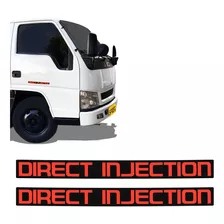 Adesivos Direct Injection Caminhão Gmc 7110 1997/ Lateral