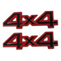 Emblema De Playa 4 X 4 Insignia De Metal Para Automvil Con 