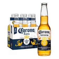 Cerveza Corona American Lager 330 ml 6 Unidades Go Bar®