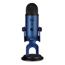 Micrófono Blue Yeti Condensador Omnidireccional Color Midnight Blue