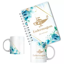 Kit Enfermagem + Caneca Personalizada