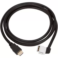 Cable De Punta Hdmi Keystone 6 Pies (1.8 M) Con Ethernet Hem