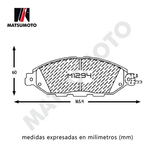 Pastillas De Freno Delantera Para Nissan Pathfinder Murano Foto 2