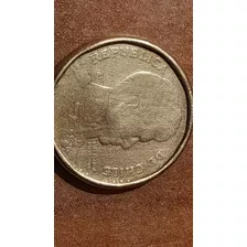 Moneda De 50 Pesos Muy Extraña, Mal Acuñada En Sus Bordes...