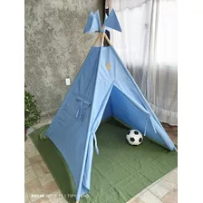 Carpa Tipi Niños,teepee, Tienda Para Jugar Sin Piso,carpita 