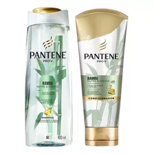  Shampoo 400ml + Condicionador 250ml Pantene Bambu
