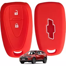 Funda Silicon 2 Botones Chevrolet Tracker 2020 2021 2022