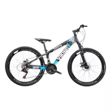 Bicicleta Infantil Aro 26 Viking Tuff 25 18 Marcha F. Disco