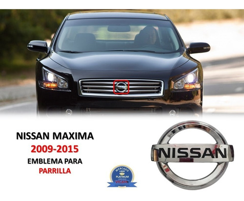 Emblema Para Parrilla Nissan Maxima 2009-2015 Foto 2