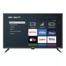 Pantalla Smart Tv Onn Roku 100012589 Led Hd 32 Pulgadas